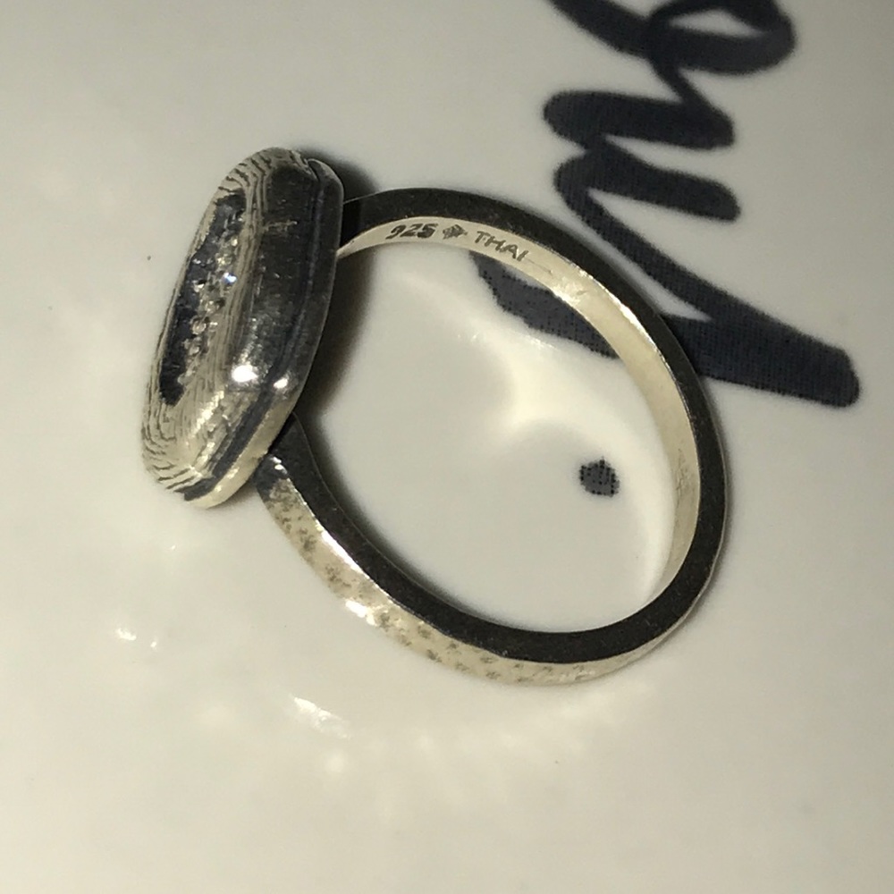 Silpada dainty CZ ring - Picture 4 of 4